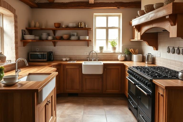 Farmhouse kitchen example