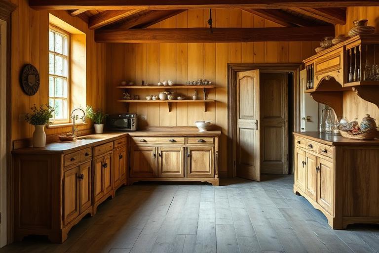 Freestanding kitchen example